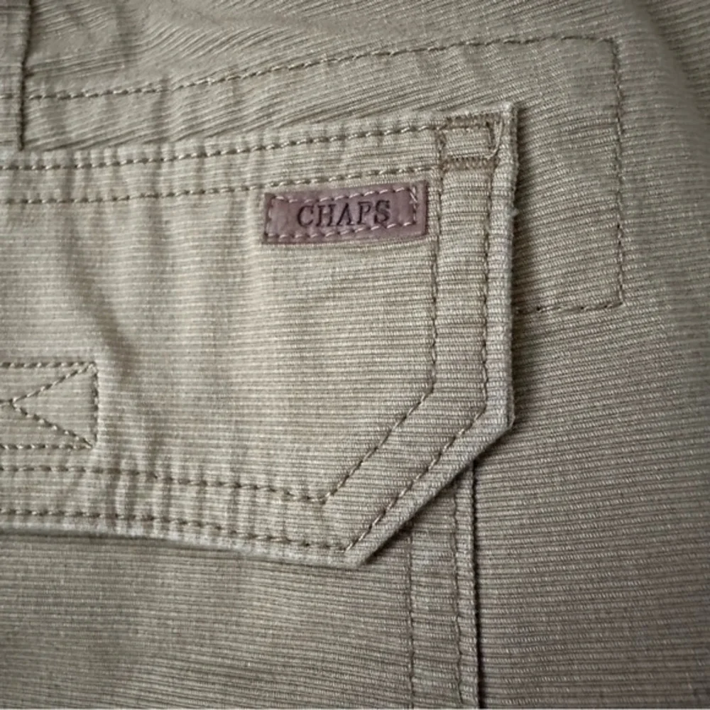 Chaps Men's Cargo Khaki Shorts Stretch | Tan‎